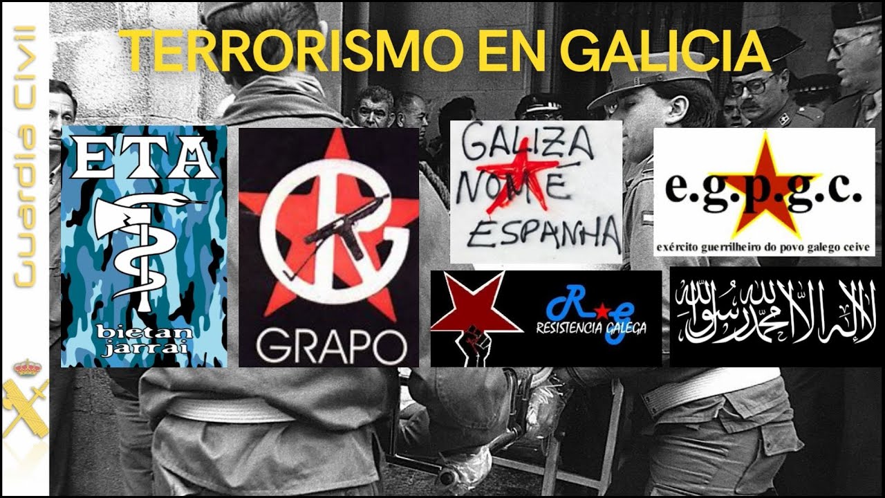 Terrorismo en Galicia, papel de la Guardia civil.