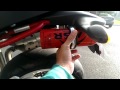 Mounting an Extra Fuel or Gas Tank on a Motorcycle