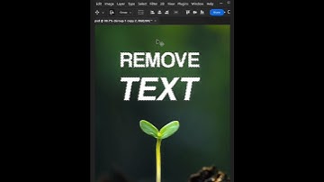 Remove text from images #shortvideo #remove #backgroundremover #photoshoptutorial