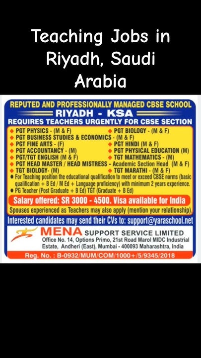Teaching Jobs In Riyadh Saudi Arabia CBSE School gulfjobs viral teaching-jobs-in-riyadh-saudi-arabia-cbse-school-gulfjobs-viral