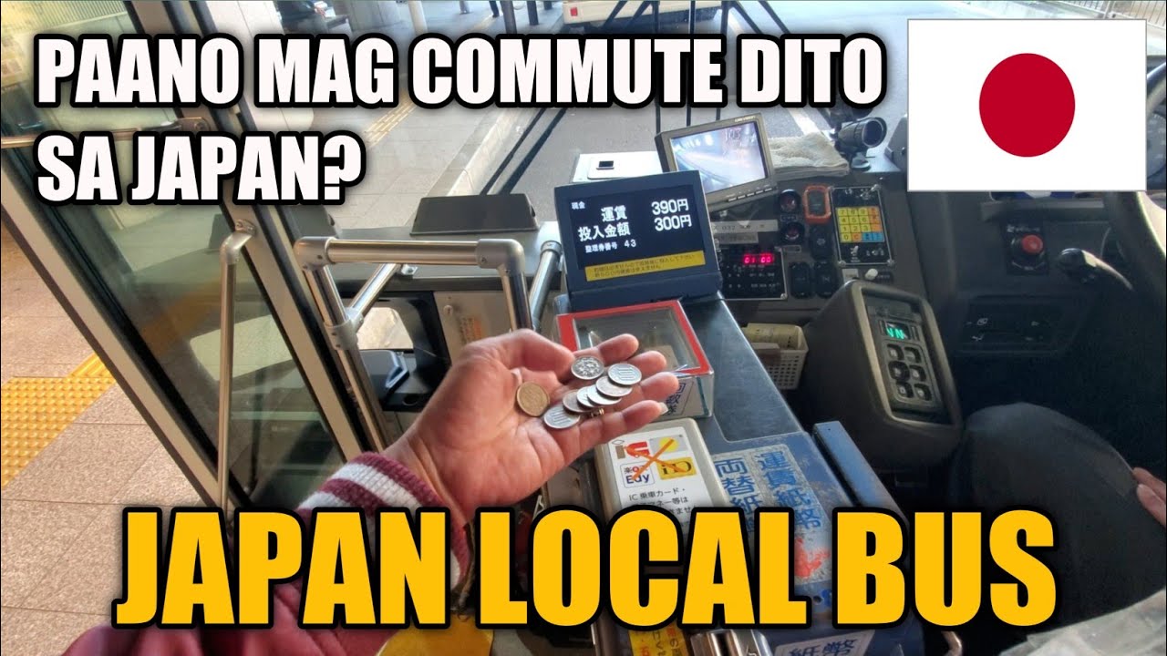 PAANO MAG COMMUTE SA JAPAN?/ PAANO SUMAKAY NG BUS SA JAPAN?