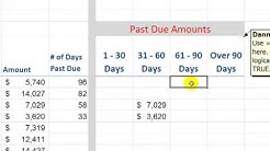 Build an Accounts Receivable Aging Report in Excel 