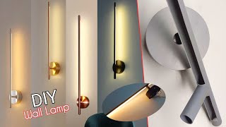 How To Make A Wall Lamp At Home Wall Sconce Led Light New Staircase Wall Decoration Ideas 2024