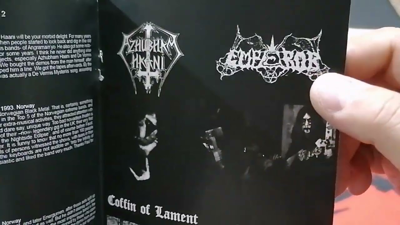 UNHOLY BLACK METAL - THE UNDERGROUND TAPE TRADING YEARS 1991 - 1996. BOX OF 4 CDS. Episodio 40.