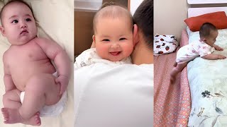 Cute Baby Funny Moments || Funniest and Adorable The Cutest babies compilation Laughing happy