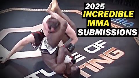 MMA Incredible Submissions 2025