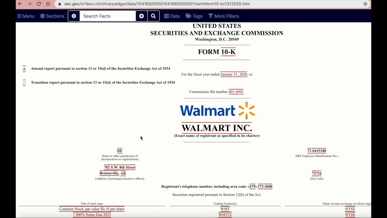 SEC Filing  Microsoft Corporation