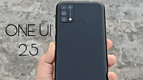 Samsung Galaxy M31 Official ONE UI 2.5 Update