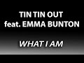 TIN TIN OUT feat EMMA BUNTON   WHAT I AM HQ AUDIO