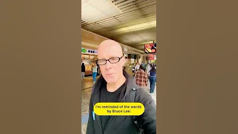 Bruce Lee Was Right 💭 #quotes #brucelee #gowiththeflow #mindset #wisdom #zen #tokyo #japan #travel