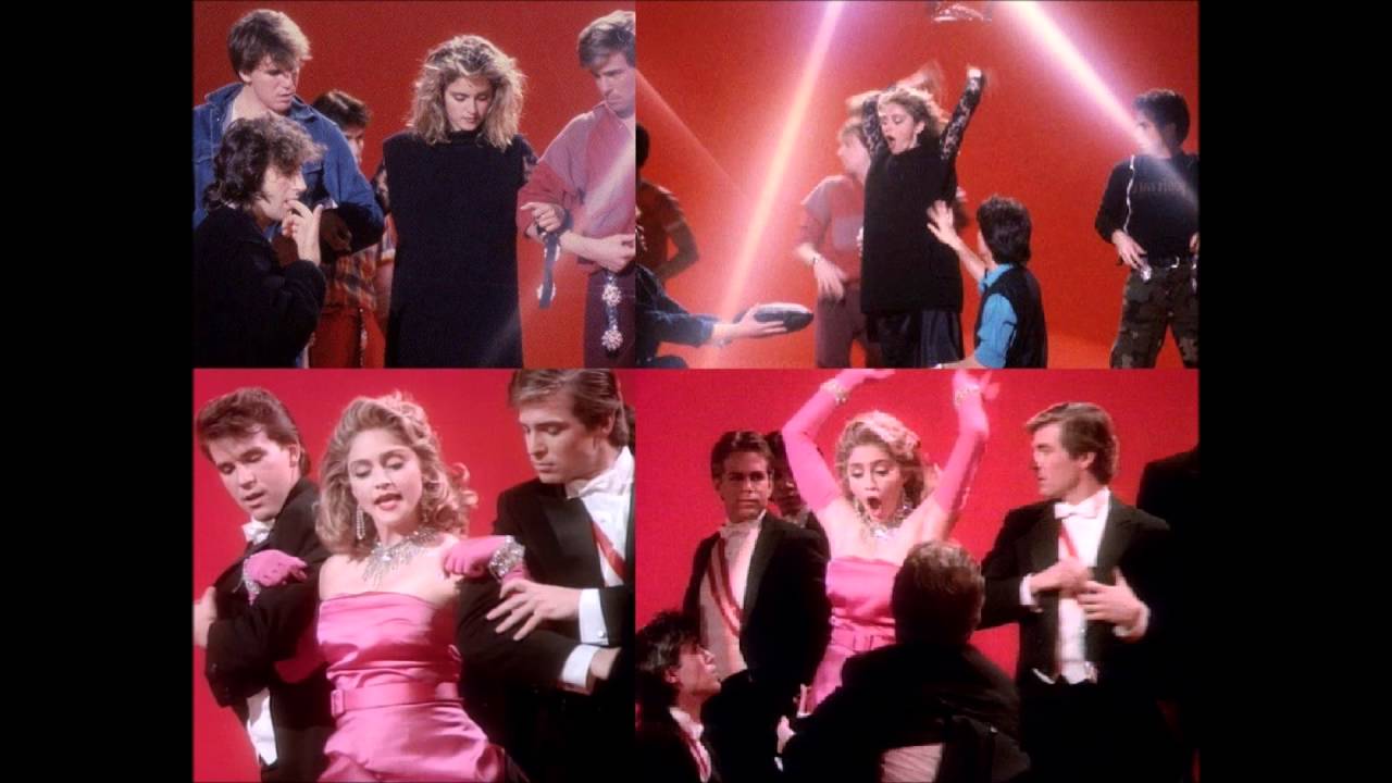 Madonna Material Girl Set Making The Video Rare Outtake Behind The Scenes 1985 Youtube