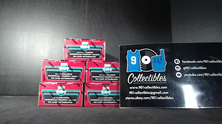 2019 Elite Extra Edition Baseball Hobby 5 Box 1/4 ...