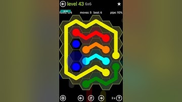 Flow Free - Hexes Sampler - Part 1