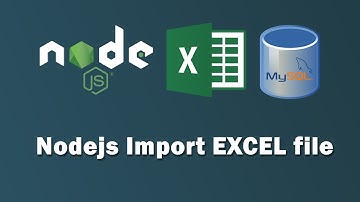 Nodejs Express MySQL Import Data from Excel File