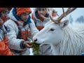 The White Reindeer’s Painful Curse. A Shocking Rescue from a Living Hive!