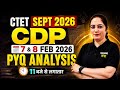 CTET SEP 2026 | CDP - 7 & 8 feb 2026 paper solve | Cdp pyq Classes For Ctet Exam By SONAM MAAM