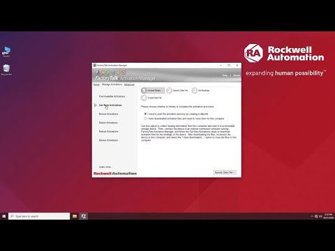 How to Activate Rockwell Automation Software on an Offline Computer
