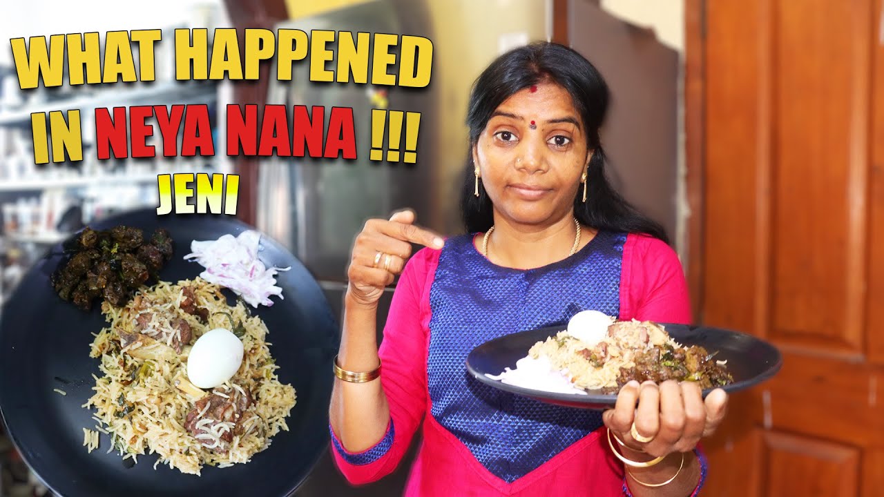 நீயா நானால ஏன் நான் பேசல ? ... //VIJAY TV NEYA NANA EXPERIENCE  // MUTTON PULAO //LUNCH/Jeni