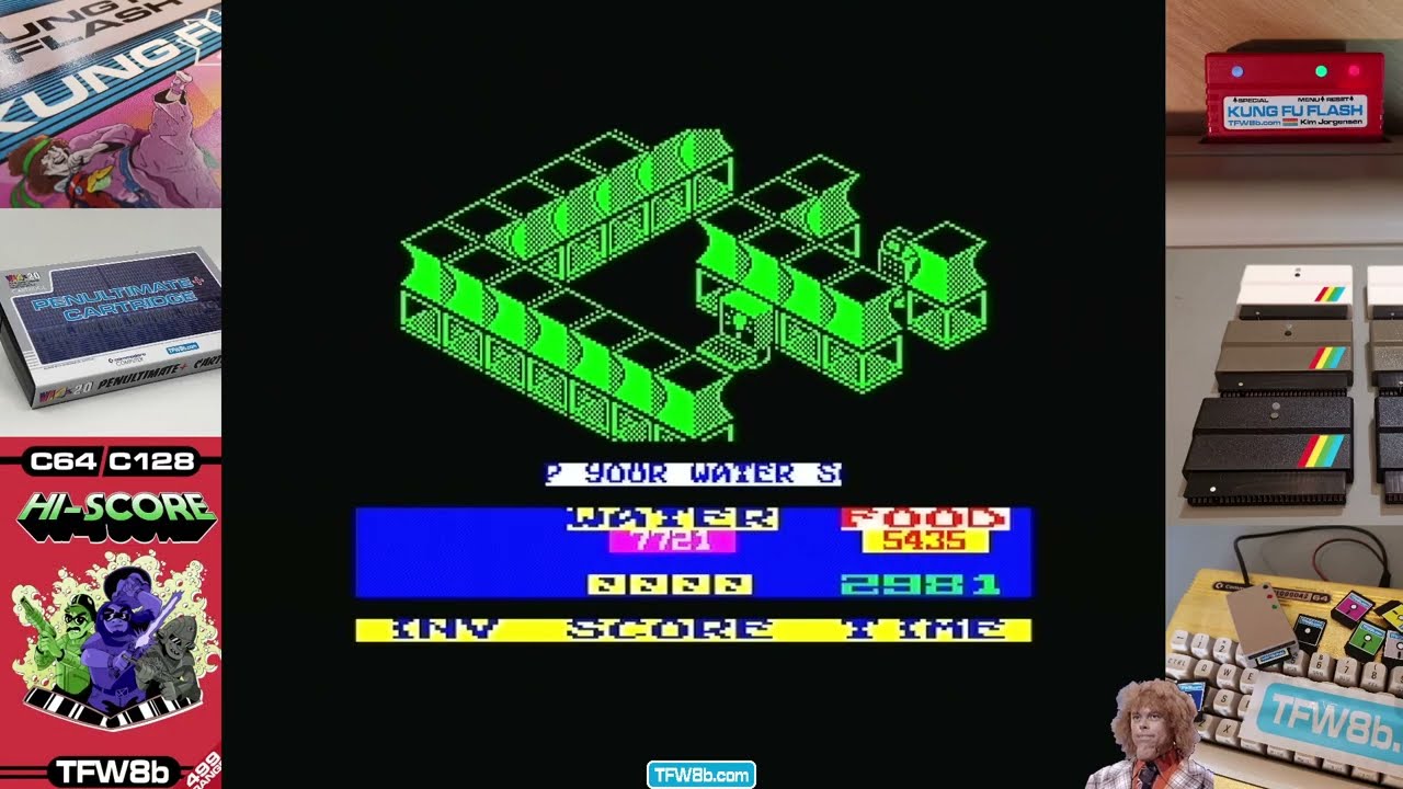 5 Random ZX Spectrum Games: 180, Chimera, Inside Outing, Spookyman