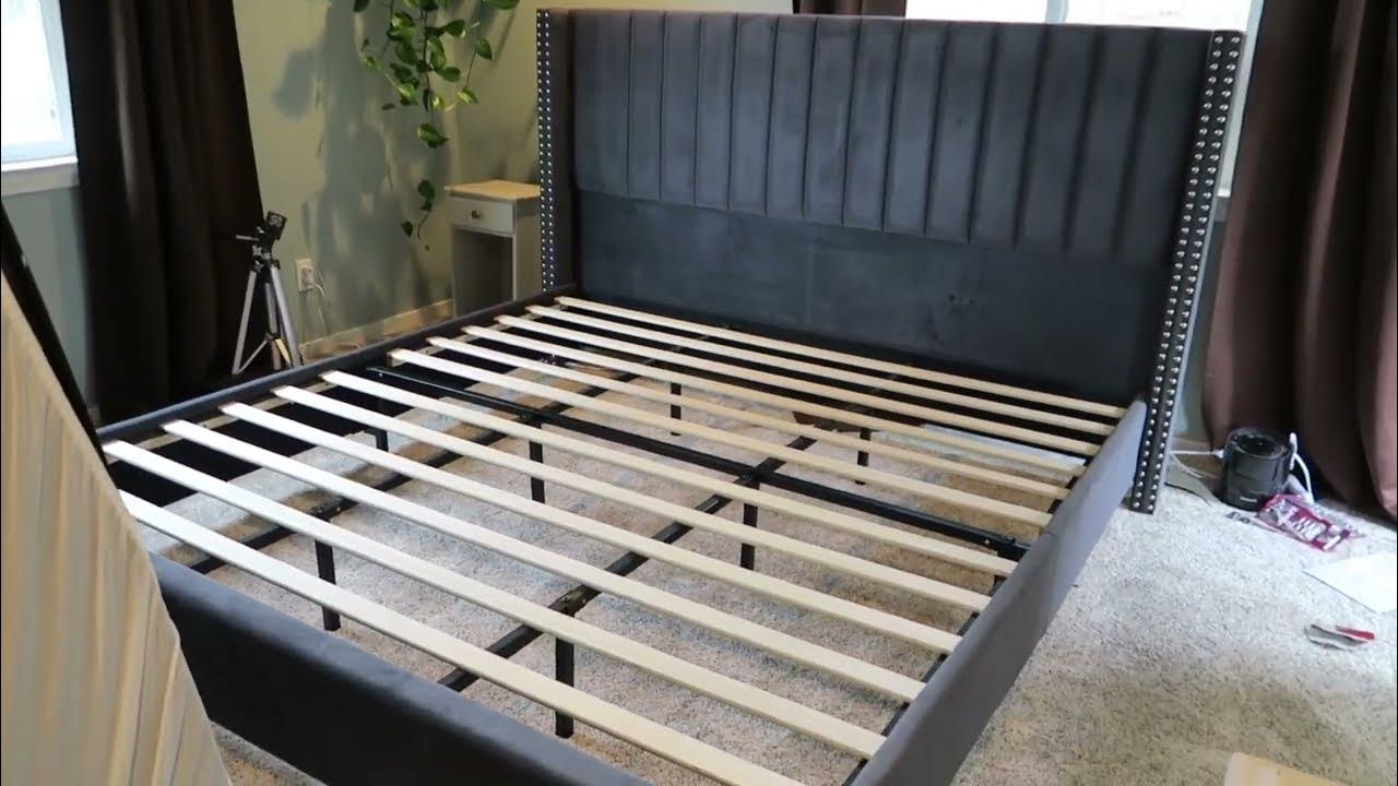 PapaJet Platform Bed Frame Installation & First Impressions YouTube