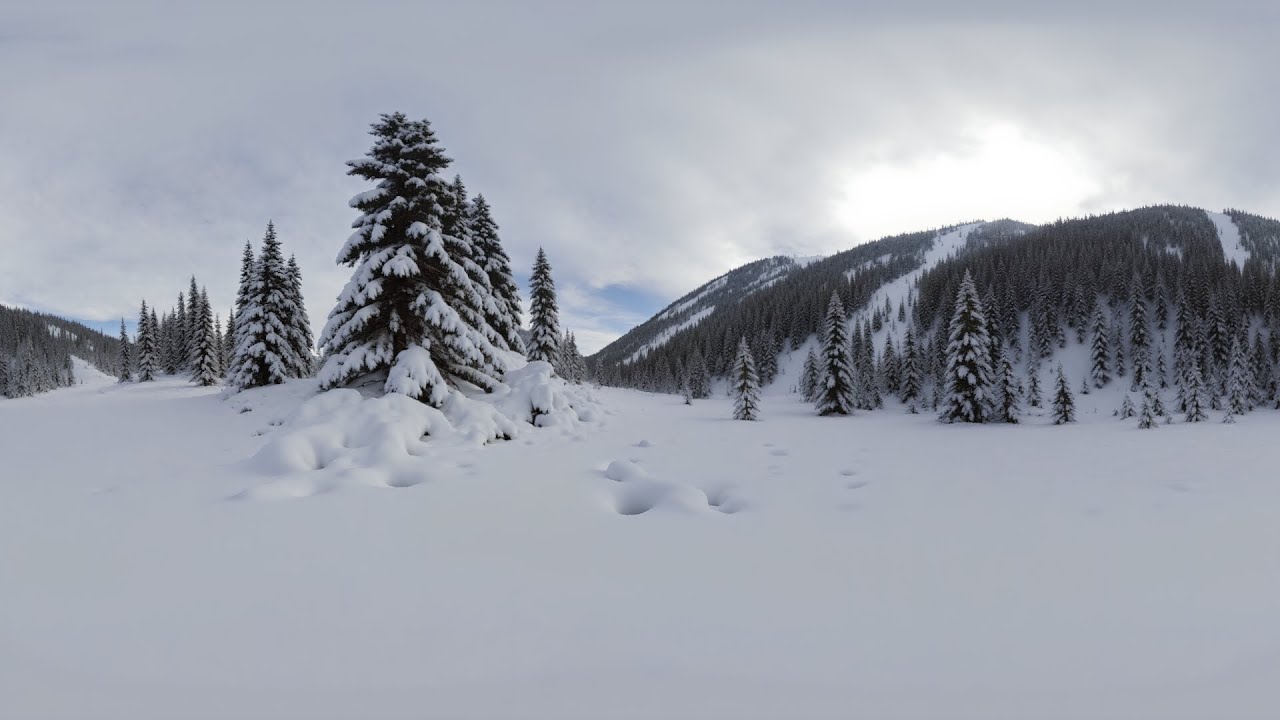HDRI Winter Backgrounds, video preview 2