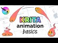 How to animate in krita for beginners