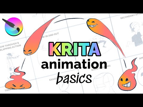 Video: Hoe gebruik ik de animatiefunctie in Krita?