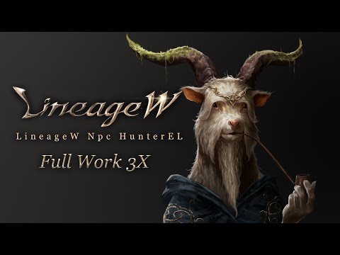LineageW Portrait Npc : HunterEL 3x
