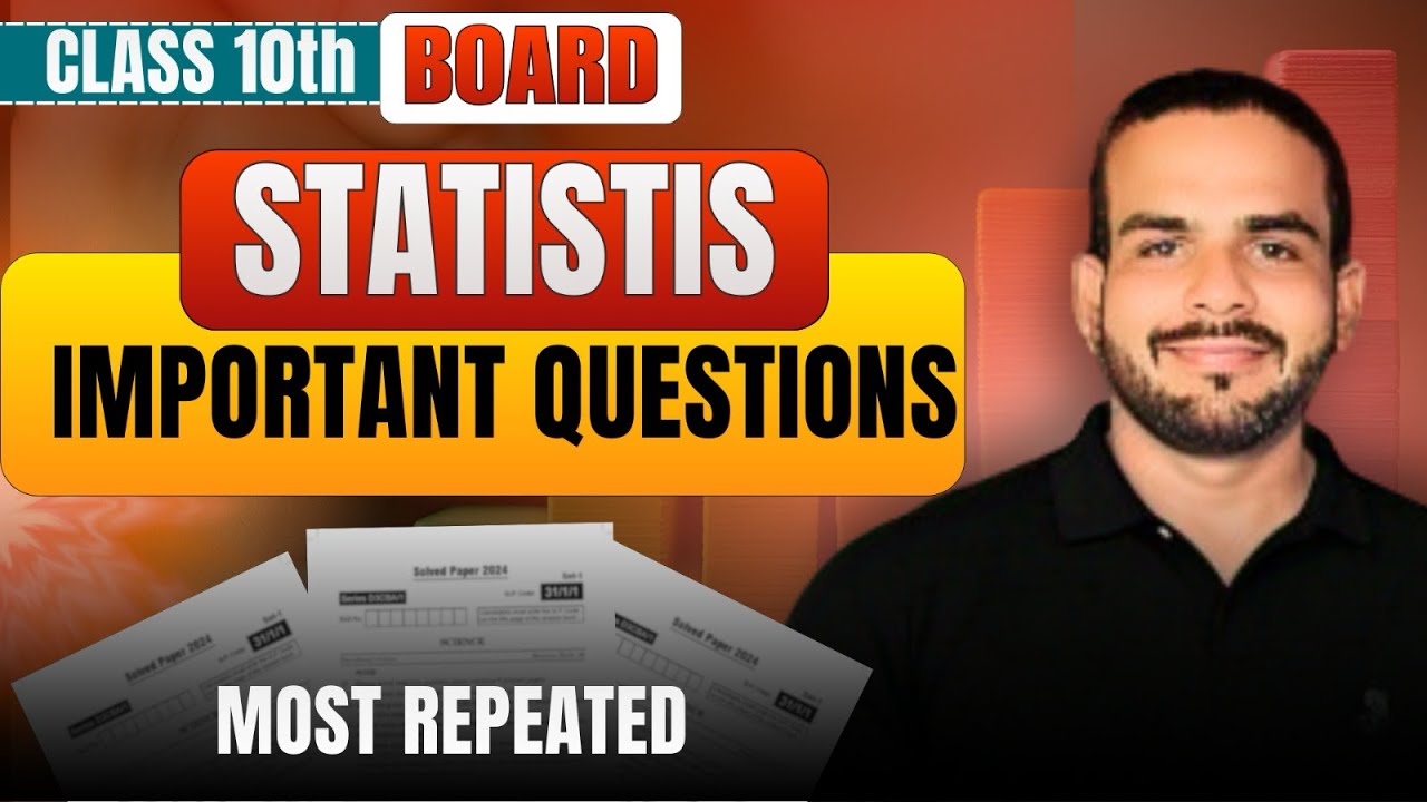 Class-4  statistics (class 10th most important question)