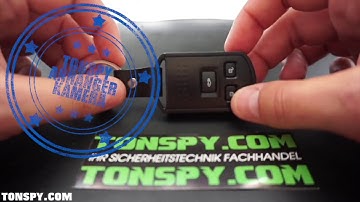 Keychain Camera - Hidden Nightvision Car Key Camera - Motion Detection Spycam