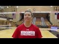 Freshman Molly Haggerty Playing Big Role for Wisconsin Volleyball