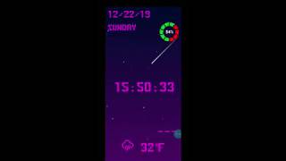 learning to work in the application "Night talking clock" screenshot 5
