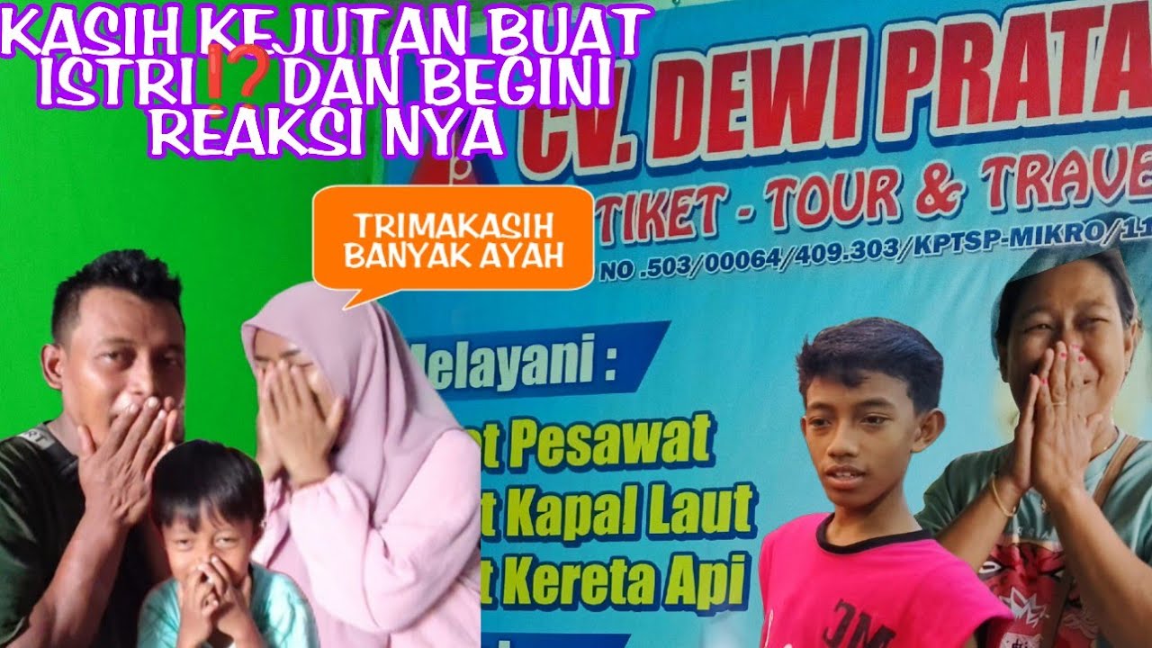 KASIH KEJUTAN BUAT ISTRI KU⁉️DAN BEGINI KONDISI NYA KARENA KEMARIN SUDAH KERJA KERAS