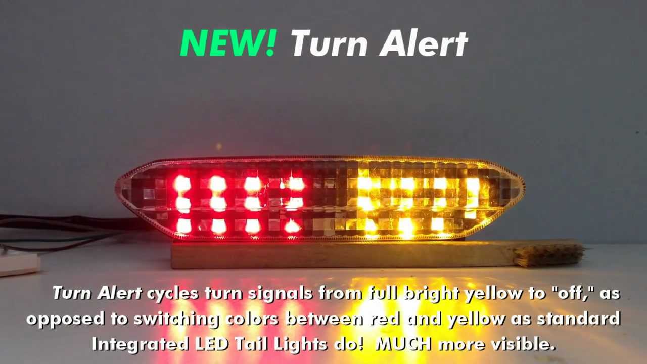 Custom Led Yamaha Stryker Blaster-x Led Tail Light