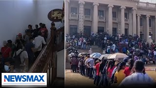 Protesters in Sri Lanka have overrun Prime Minister office after their President fled | Alex Salvi