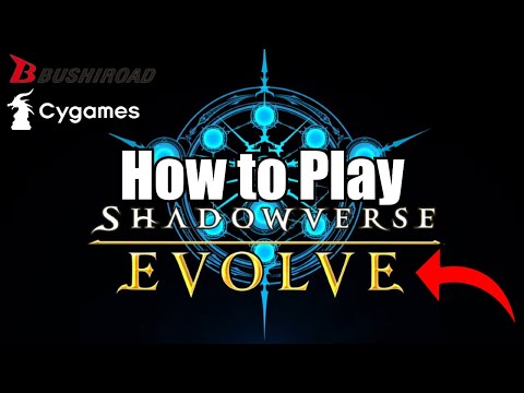 How to play Shadowverse Evolve - The Shadowverse Physical Card Game!