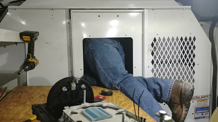 Big man stuck in a little hole