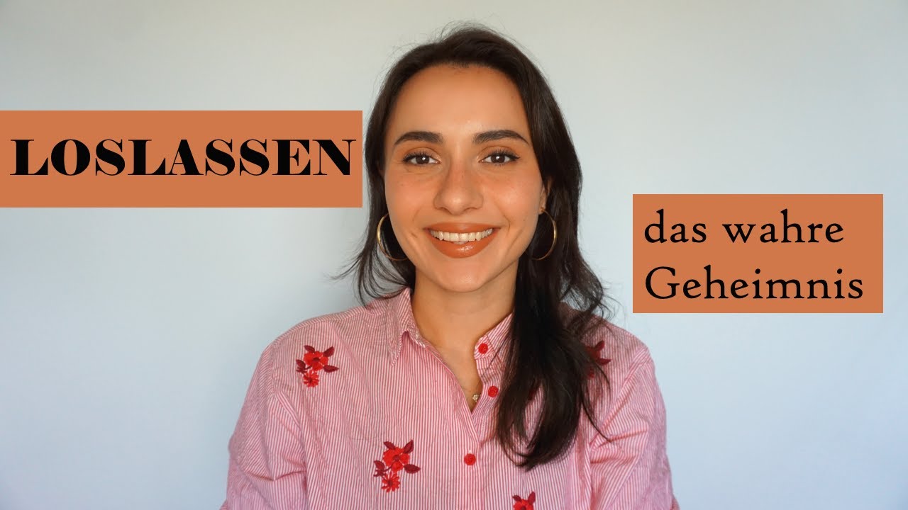 LOSLASSEN und FLIEßEN, das ist extrem Wichtig