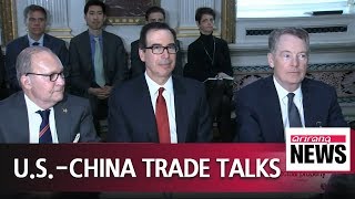 U.S.-China resume trade talks in Washington, reportedly working on MoUs