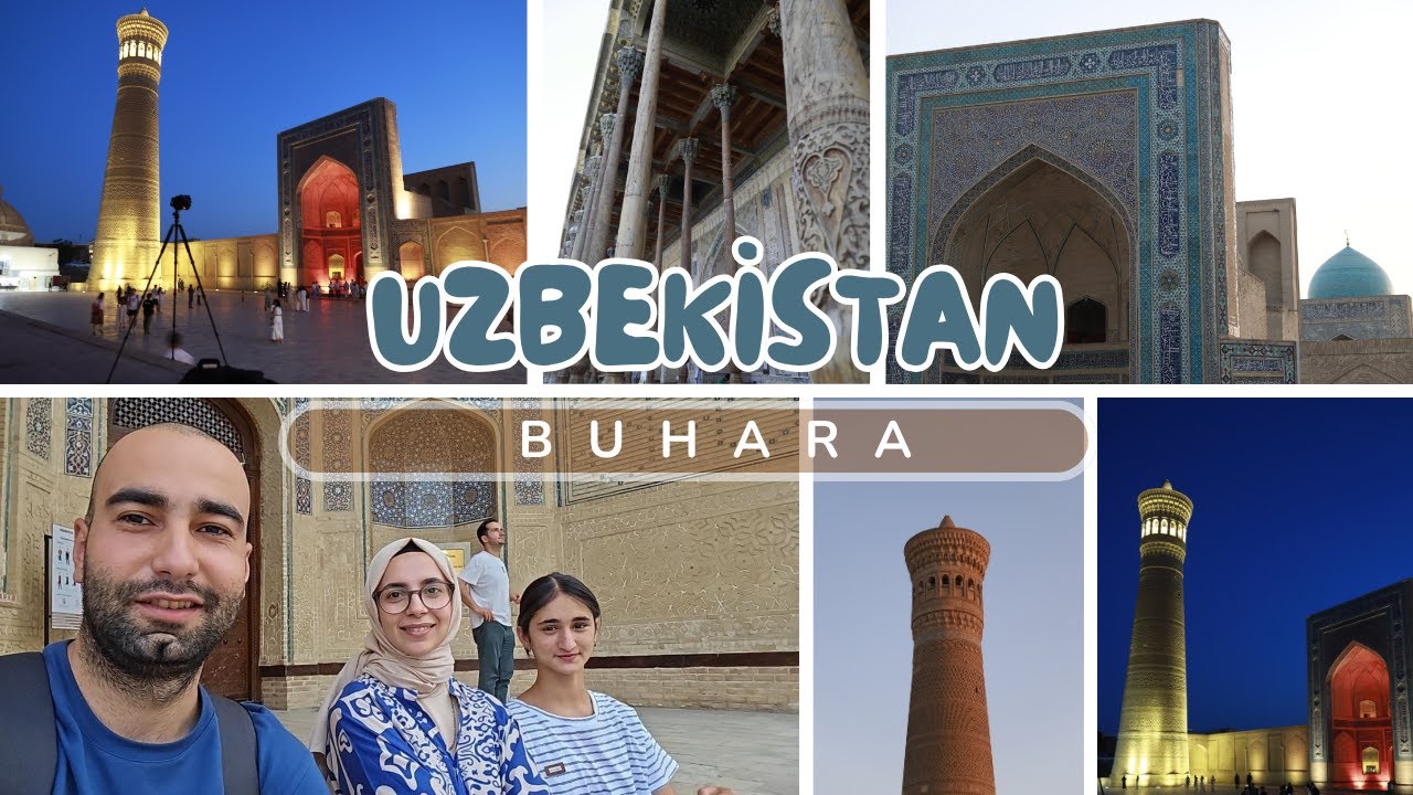 ÖZBEKİSTAN - BUHARA'DA REHBER EŞLİĞİNDE GEZİYORUZ - CENGİZHAN KALON MİNARESİNİ NEDEN YIKMADI?