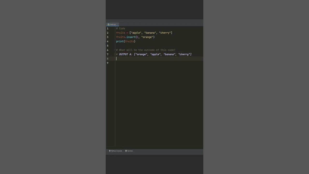 Can You Guess What Happens When Fruits Get Together? Python List Quiz