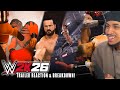 WWE2K26 GAMEPLAY TRAILER REACTION & COVER BREAKDOWN!