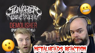 THIS GUYS GROWL IS CRAZY! | SLAUGHTER TO PREVAIL - DEMOLISHER | Metalheads reaction