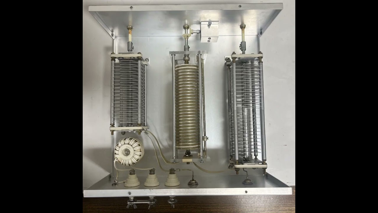 HEATHKIT ANTENNA TUNER SA-2040 - YouTube