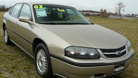 Cheap Used Car Maryland 2002 Chevrolet Impala - V6 Auto, 50000 miles!