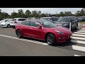 Tesla Smart Summon Australia in Full Car Park