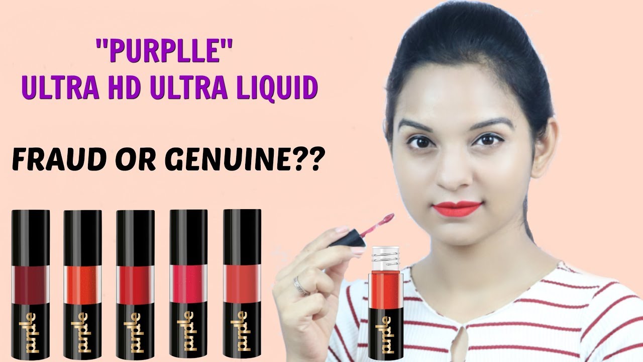 Fraud Or Genuine Purplle New Ultra Hd Ultra Liquid Lipstick Miss Priya Tv Youtube