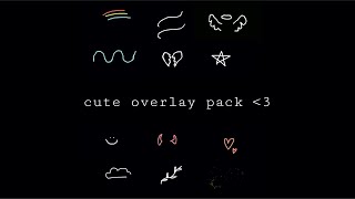 overlay pack for cute edits screenshot 3