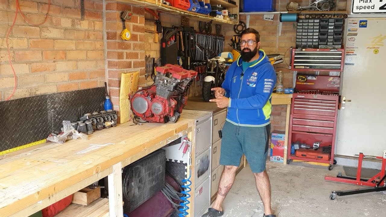 1982 XJ750 Trike EP2 - engine teardown - RGMgarage