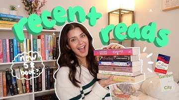 my most recent reads ⭐️📚 what I read from august to october!